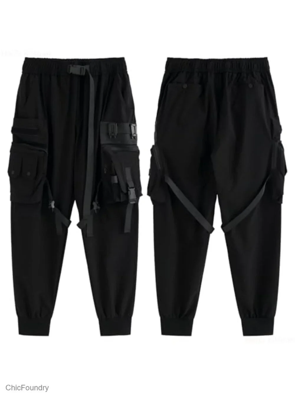 Men's Functional Paratrooper Tactical Cargo Techwear Streetwear Pants
